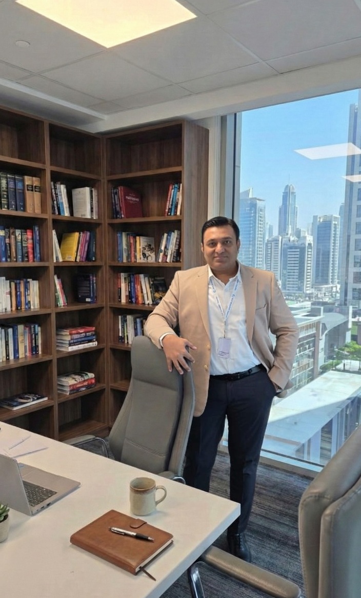 Heval mehta in dubai office